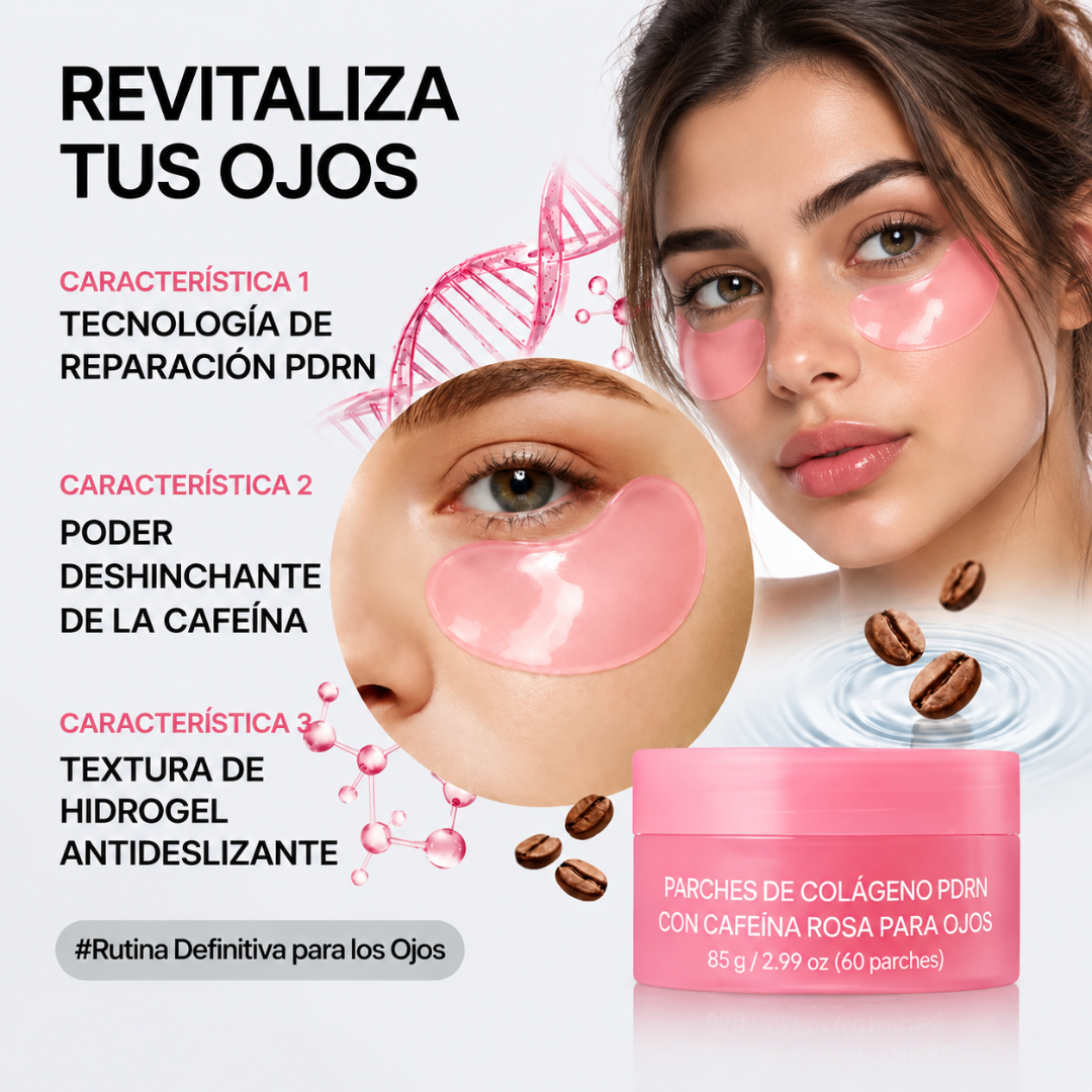 Parches para ojos PDRN y colágeno