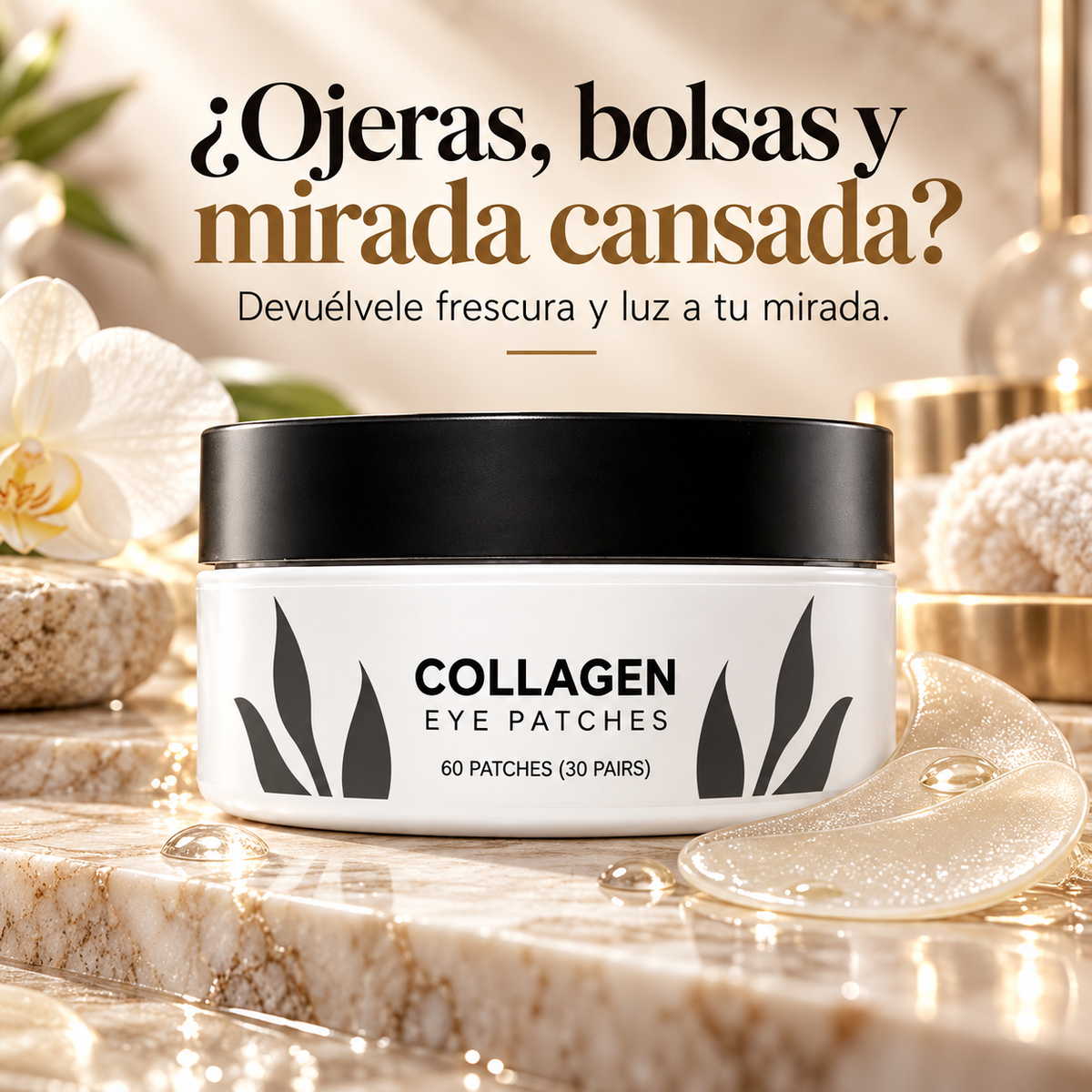 Parche para Ojos de Colágeno