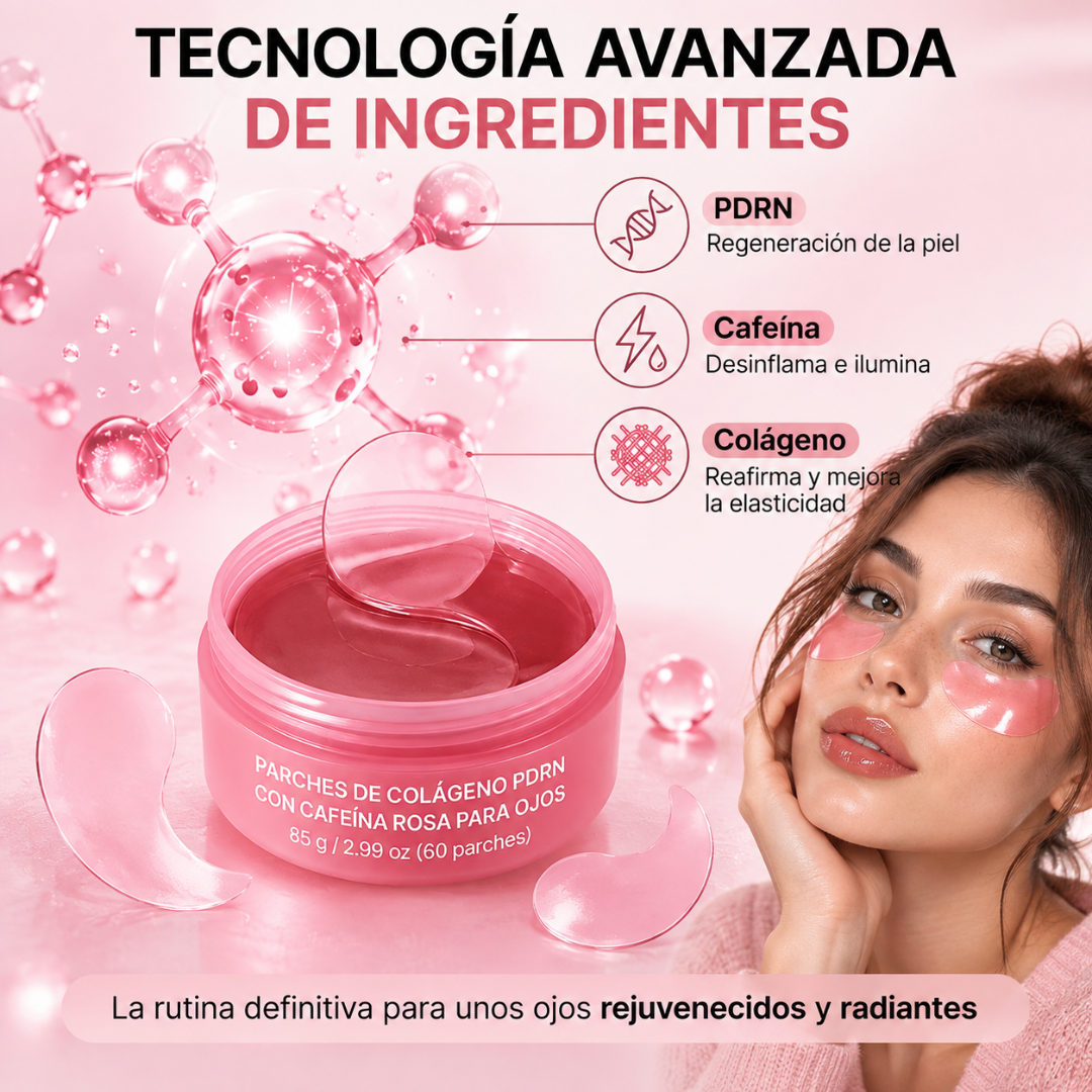 Parches para ojos PDRN y colágeno