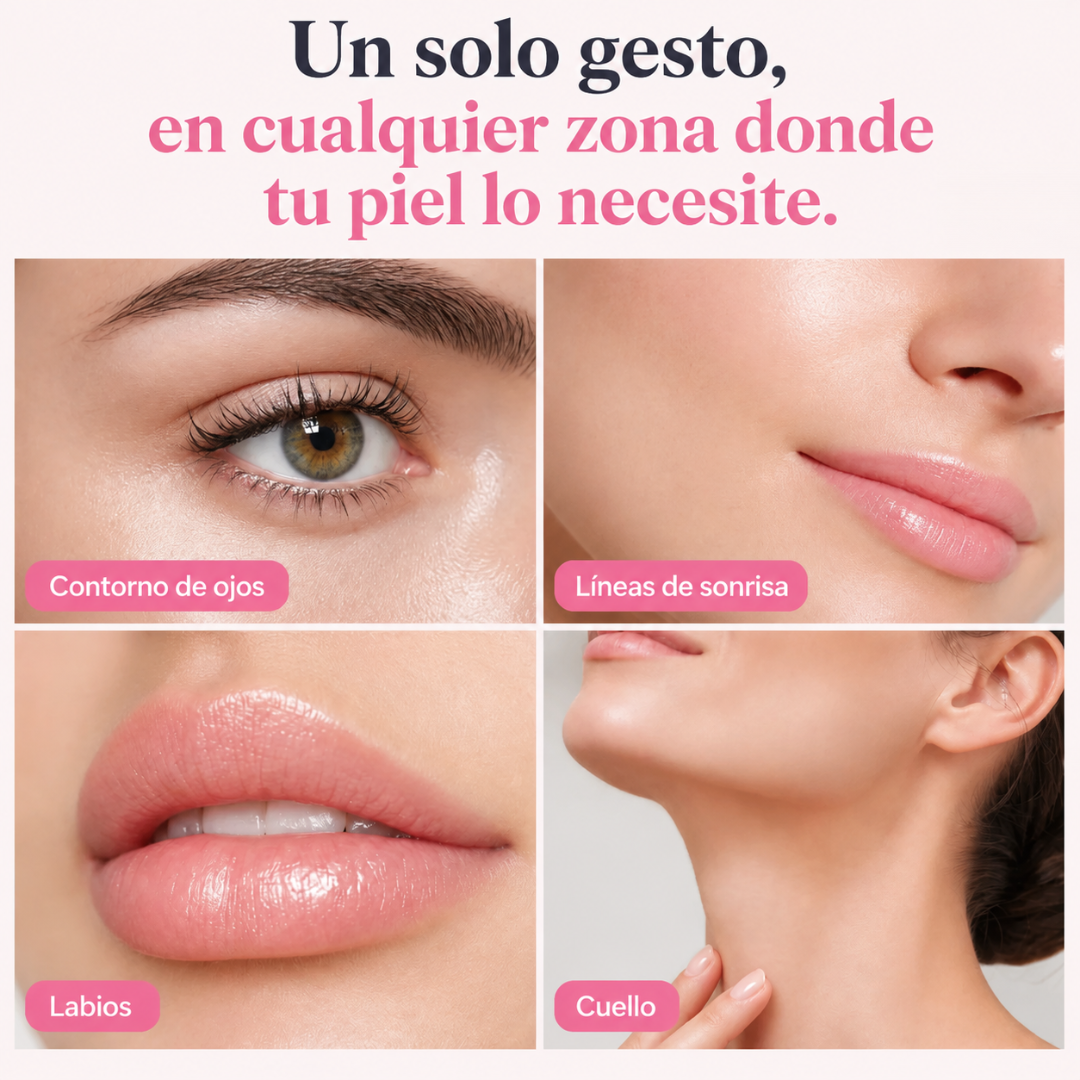 Bálsamo multivolumen de colágeno rosa PDRN