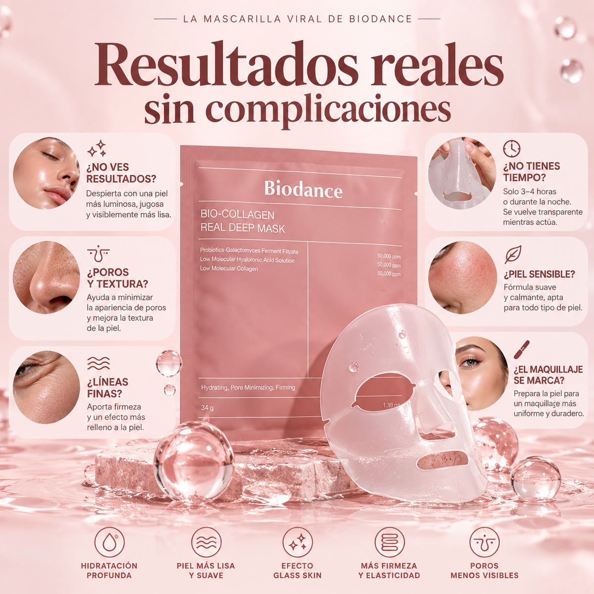 Mascarilla Nocturna de Colágeno Intensiva