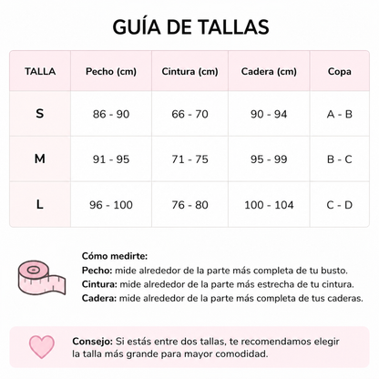 Conjunto de Lencería 5 Piezas