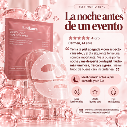 Mascarilla Nocturna de Colágeno Intensiva